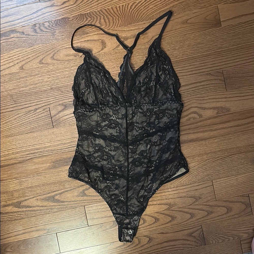 Black Lace Bodysuit